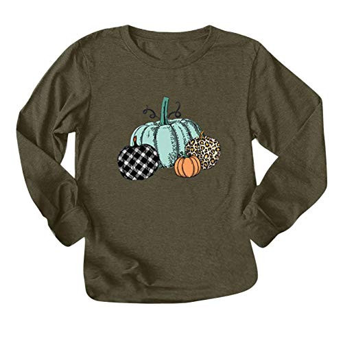 t Shirts for Women Cute Gibobby Women Teen Girls Funny Graphic T Shirt I Gotta Good Heart But This Mouth Letter Printed Tees Tops Army Green