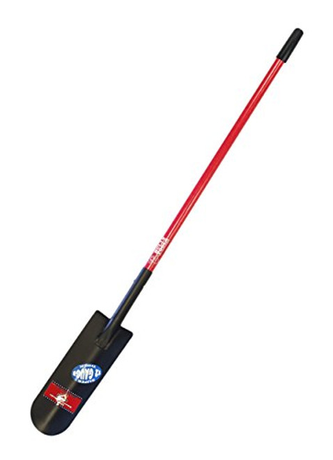 Bully Tools 82530 14-Gauge 14-Inch Drain Spade with Fiberglass Long Handle Bully Tools 82530 14-Gauge 14-Inch Drain Spade with Fiberglass Long Handle