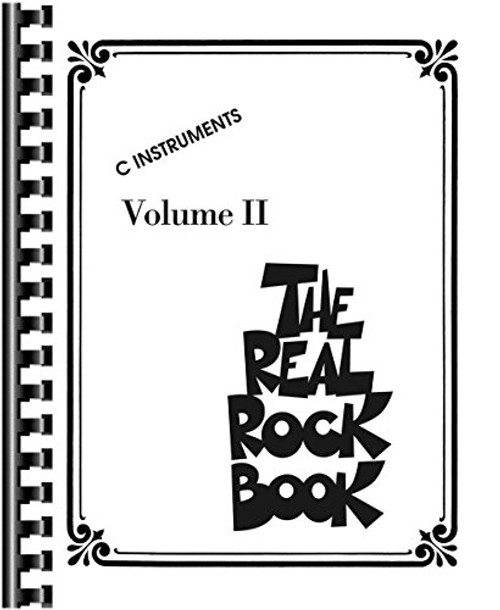 Hal Leonard The Real Rock Book Volume 2 Fake Book for C Instruments