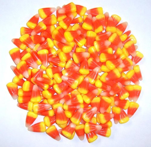Scotts Cakes Candy Corn in a 1 Pound Plastic Deli Container
