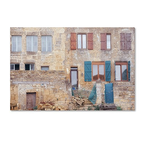 Trademark Fine Art Facade II by Cora Niele, 12x19-Inch Canvas Wall Art Trademark Fine Art Facade II by Cora Niele, 12x19-Inch Canvas Wall Art