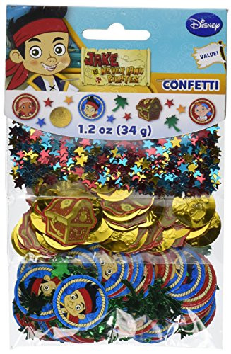 DesignWare Amscan AMI 361288 Jake and The Neverland Pirates Value Confetti Pack for Party
