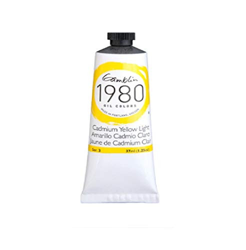 Gamblin 1980 Oil Color 37ml -Cadmium Yellow Light-