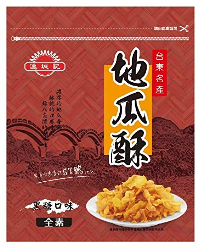 LIANCHENG Brown Sugar Sweet Potato Crisp 140g - Best Taiwanese Gift - LIANCHENG - Fresh Stock-Taiwan food - Chips