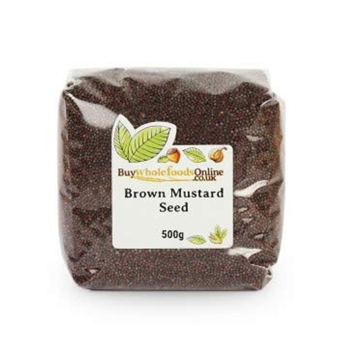 Buy Whole Foods Mustard Seed Brown -500g- Buy Whole Foods Mustard Seed Brown -500g-