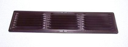 4 inch x 16 inch Soffit Vents - Brown - Box of 12