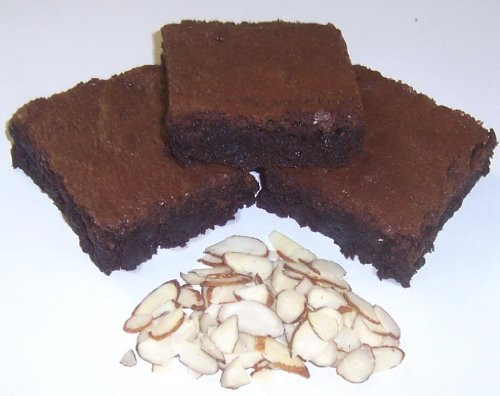 Scotts Cakes Brownies with Almonds in a 1 Pound Plastic Deli Container