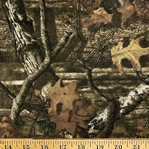 Cotton Spandex Jersey Knit - Mossy Oak Break-up Mini Infinity - Camo Fabric by The Yard