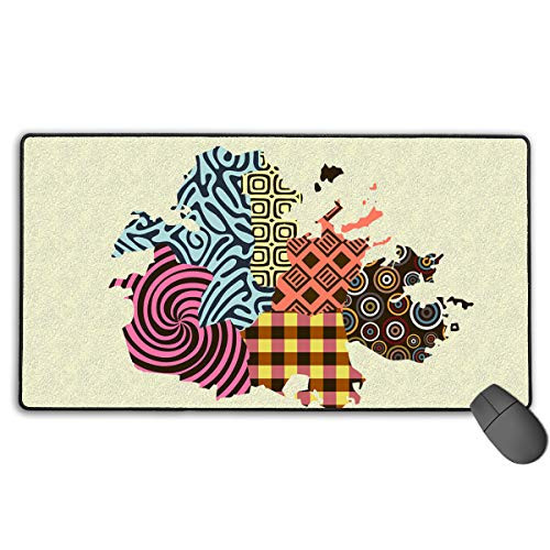 Personalized Mouse Pad Gaming Mouse Pad Best Mouse Pad Ergonomic Mouse Pad Colored Circle