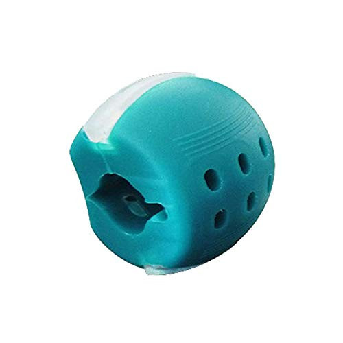 HUJPI Jaw Exerciser Chew Facial Toner Jaw Exerciser Jawline Fitness Ball Jaw Exerciser and Neck Toning Equipment Facial Beauty ToolDouble Chin ExerciserGreen