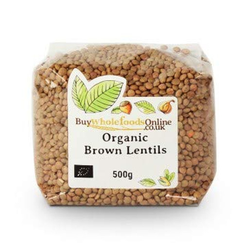 Buy Whole Foods Organic Brown Lentils -500g- Buy Whole Foods Organic Brown Lentils -500g-