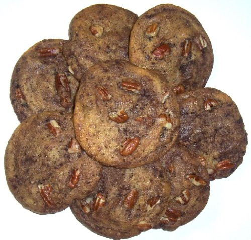 Scotts Cakes Brownie Chunk Cookies with Pecans in a 1 Pound Plastic Deli Container