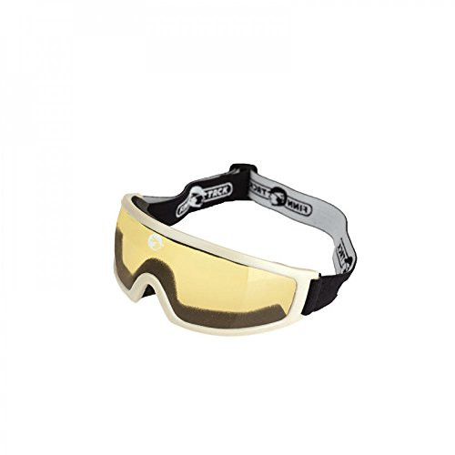 Finn-Tack Racing Goggles - WHITE/YELLOW One Size
