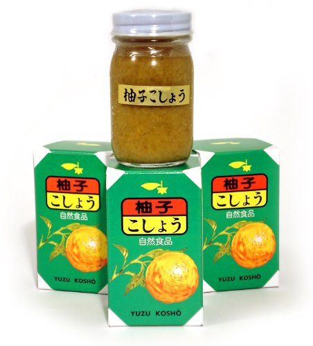 Yuzu Kosho Spicy Japanese Yuzu Pepper Paste - Hot Sauce with Yuzu Citrus -Green 3 Pack-