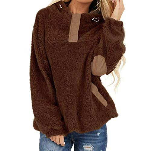 Womens Sweatshirts Pullover Quealent Womens Tie-dye Sweatshirts Oversized Long Sleeve Crew Neck Casual Fit Casual Pullover Shirts Tops Brown