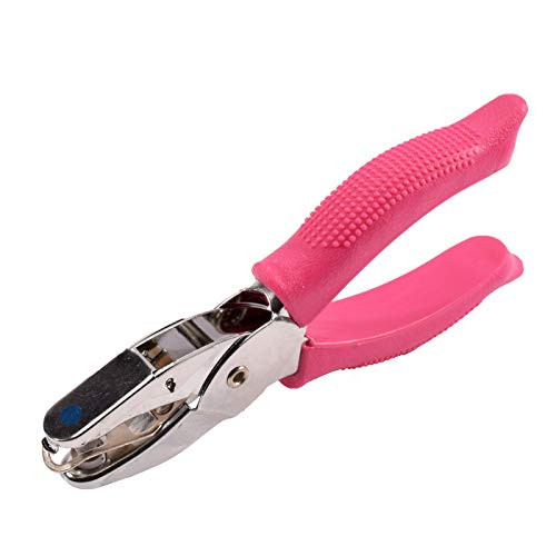 Vaessen Creative Single Hole Hand Circle Punch Multi-Colour 22 x 9.5 x 2 cm
