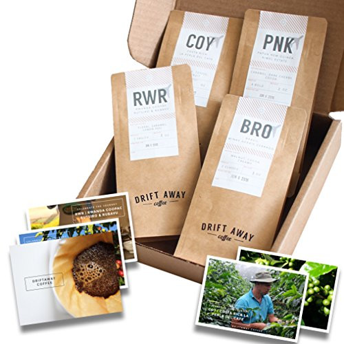 Driftaway Coffee - Coffee Subscription, Fresh Roasted Whole Bean Coffee (7 oz - 3 Months)