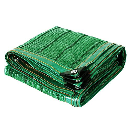WUZMING Shading Net Greenhouse Plant Cover Anti-UV Anti-Aging with Metal Hole Polyethylene 23 Sizes -Color  Green Size  3x1m-