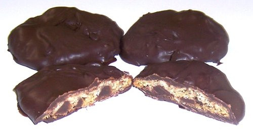 Scotts Cakes Dark Chocolate Covered Chocolate Chip Cookies in a 1 Pound Plastic Deli Container