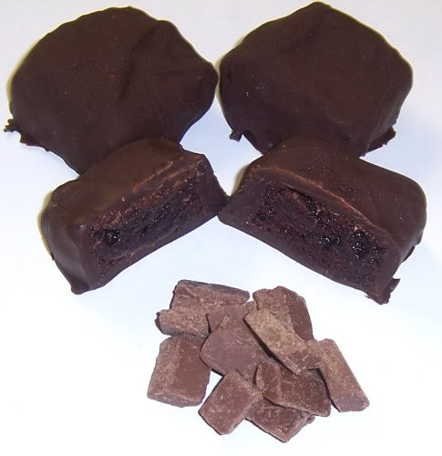 Scotts Cakes Milk Chocolate Covered Brownie Bites with Milk Chocolate Chunks in a 1 Pound Plastic Deli Container