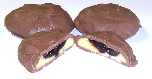 Scotts Cakes Milk Chocolate Covered Blueberry Butter Cookies in a 1 Pound Plastic Deli Container