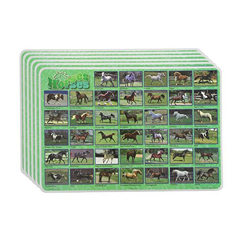 M. Ruskin Company Horses Placemat Set of 6