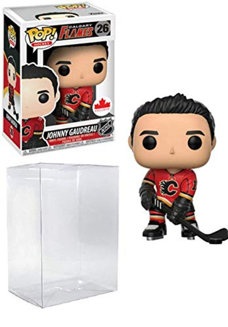 POP Sports NHL Johnny Gaudreau Johnny Hockey Canada Exclusive Action Figure -Bundled with Pop Box Protector to Protect Display Box- POP Sports NHL Johnny Gaudreau Johnny Hockey Canada Exclusive Action Figure -Bundled with Pop Box Protector to Protect Display Box-
