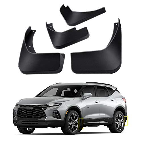 TOPGRIL Mud Flaps Kit for Chevrolet Chevy Blazer 2019 2020 2021 Mud Splash Guard Front and Rear 4-PC Set
