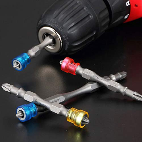 5Pcs/Lot 1/4 Inch Hex Magnetic U Shaped Screwdriver Bits 50Mm Length U4 U5 U6 U7 U8 Plastic Circle 65mm