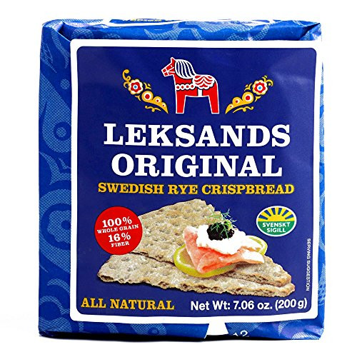 Leksands Original Triangle Crispbread 7.05 oz each -5 Items Per Order- Leksands Original Triangle Crispbread 7.05 oz each -5 Items Per Order-