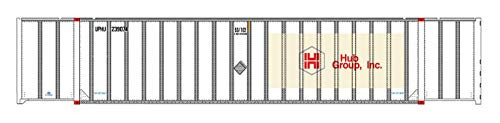 Intermountain/A-Line HO-Scale 53ft Duraplate Container 2-Pack Hub Group/Ex-STAX