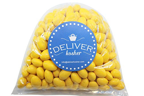 Deliver Kosher Bulk Candy - Yellow Chocolate Almonds - 1lb Bag Deliver Kosher Bulk Candy - Yellow Chocolate Almonds - 1lb Bag