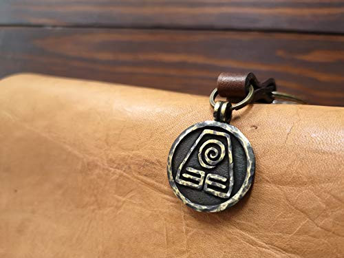 Avatar Last Airbender Earth Kingdom Nation Element keychain Jewelry