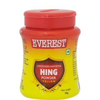 Everest Powder -Hing-Asafoetida Yellow 50 gm Jar