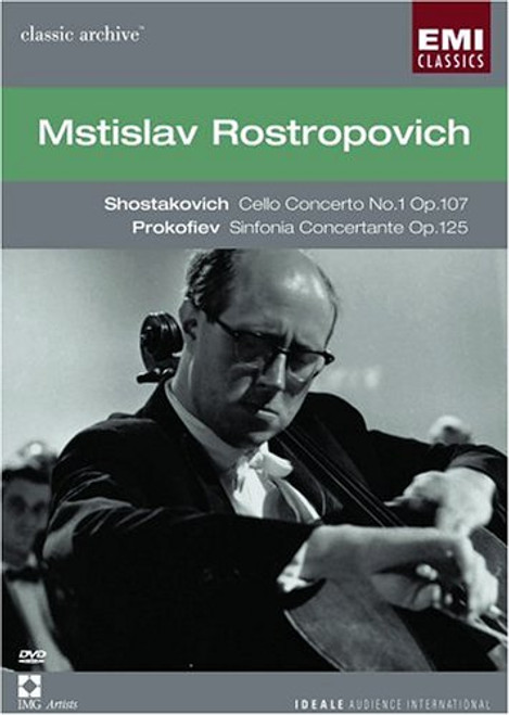 Shostakovich Cello Concerto No. 1 / Prokofiev Sinfonia Concertante / Rostropovich -EMI Classic Archive 15- Shostakovich Cello Concerto No. 1 / Prokofiev Sinfonia Concertante / Rostropovich -EMI Classic Archive 15-