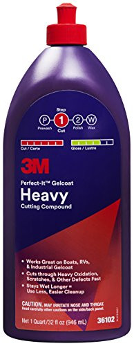Perfect-It 36102 Gelcoat Heavy Cutting Compound (Quart 946 mL)
