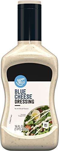 Amazon Brand - Happy Belly Blue Cheese Dressing 16 Fl Oz