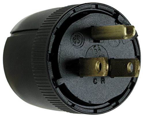 Legrand-Pass  and  Seymour 5276BKCC15 Straight Blade Plug 15-Amp 125V Medium Duty Dead Front