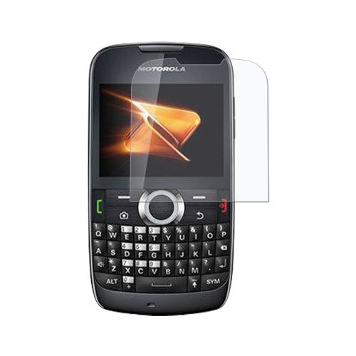 Amzer Anti-Glare Screen Protector with Cleaning Cloth for Motorola THEORY - 1 Pack - Screen Protector - Retail Packaging - Clear