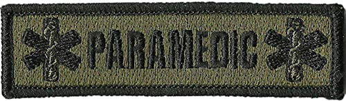 Paramedic Tactical Morale Patches - Olive Drab
