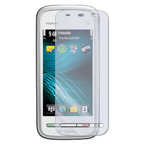 Amzer Super Clear Screen Protector with Cleaning Cloth for Nokia Nuron 5230