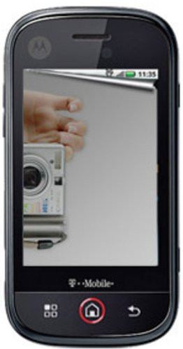 Amzer Mirror Screen Protector with Cleaning Cloth for Motorola CLIQ MB200/DEXT MB200