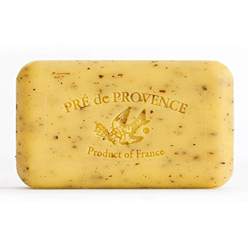Pre de Provence Artisanal French Soap Bar Enriched with Shea Butter Lemongrass 150 Gram