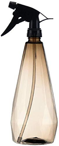 Plastic Spray Bottle 1L/32oz Squirt Bottle Professional Empty Water Sprayer with Mist and Stream Adjustable Nozzle for Cleaning Solutions House Garden Plants -1pcs Brown-