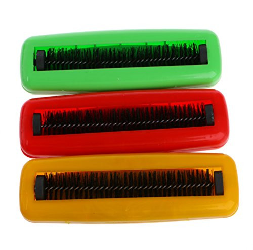 RUZYY Plastic Sweeper Carpet Table Single Brush Dirt Crumb Collector Cleaner Roller