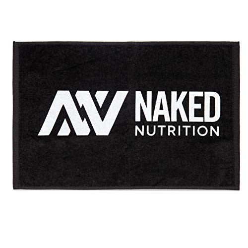 Naked Nutrition Gym Towel - Black