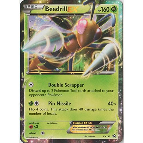 Pokemon - Beedrill EX -XY157- - XY Black Star Promos - Holo