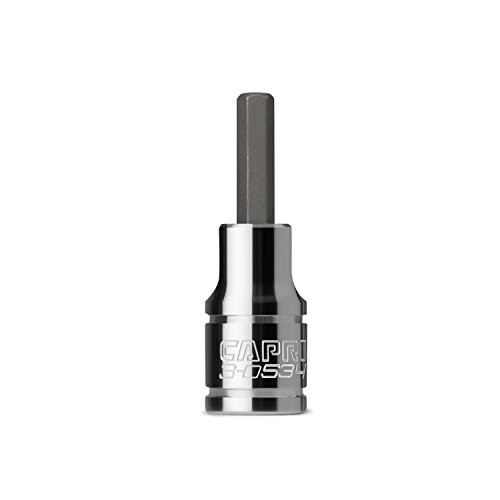 Capri Tools 3-0534 4 mm Hex Bit Socket 1/4-Inch Drive Metric