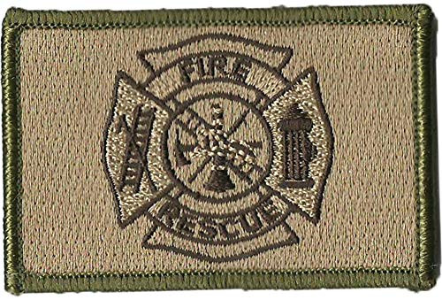 Fire Rescue Tactical Patches - Multitan