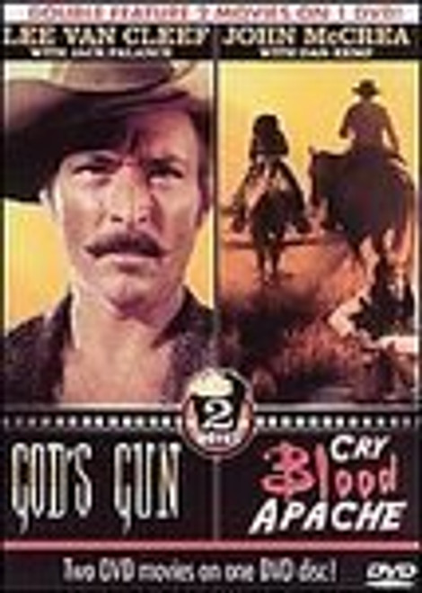 Gods Gun and Cry Blood Apache -2 DVD Movies on One DVD Disc- Gods Gun and Cry Blood Apache -2 DVD Movies on One DVD Disc-